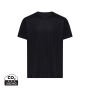 IQONIQ Tikal gerecycled polyester sneldrogend sport t-shirt, zwart (M)