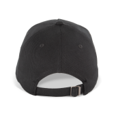 Biologisch katoenen pet met 5 panelen - K-up Gold Label Black One Size