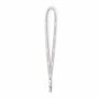 Polyester tubulaire keycord met metalen klem