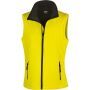 Core Ladies Printable Softshell Bodywarmer yellow/black XXL