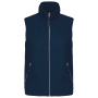 Met fleece gevoerde bodywarmer heren Navy 3XL
