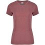Fox damesshirt met korte mouwen - Heather Garnet - S