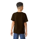Gildan T-shirt Heavy Cotton SS for kids 105 Dark Chocolate-L