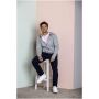 Arora 300 g/m² unisex hoodie met ritssluiting - Rood - 4XS