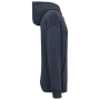 Duurzame uniseks oversized verwassen sweater met capuchon Washed Navy Blue XXL