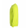 Basic R/N Sweater Vis Green 3XL