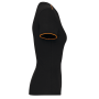 Dames-T-shirt Day To Day korte mouwen Black / Orange XXL Dames-T-shirt Day To Day korte mouwen Black / Orange XXL