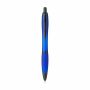 Athos TransBlack RCS Recycled ABS pen - blauw Athos TransBlack RCS Recycled ABS pen - blauw