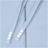 Arora 300 g/m² unisex hoodie met ritssluiting - Mistblauw - S