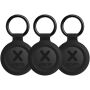 Xtorm XTAG2GA 3-pack waterbestendig reistags - Houtskool