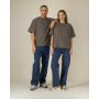 Asher - Boxy uniseks T-shirt van stevige stof - 3XL