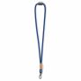 Polyester koord-keycord met bamboe plaatje