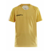 *Pro Control stripe jersey jr yellow/flumi 158/164