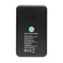 RCS gerecycled plastic 5.000 mAh 5W draadloze powerbank, zwart