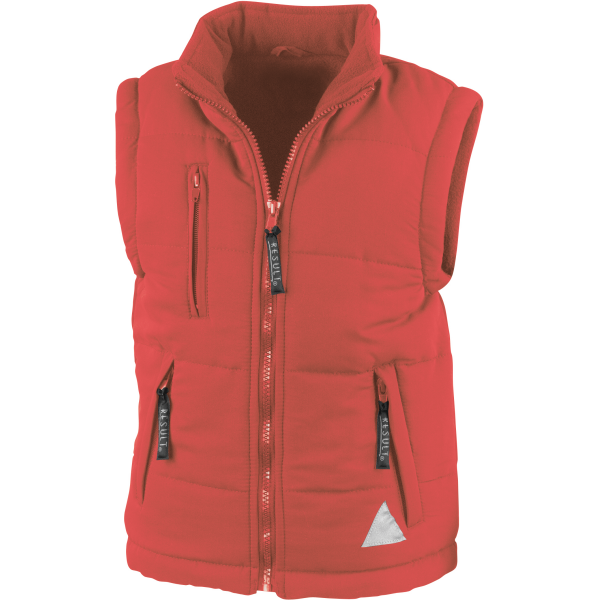 Kids' Bodywarmer Red 5/6 jaar Kids' Bodywarmer Red 5/6 jaar