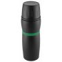 Metmaxx® thermosfles "CremaTravel" zwart/ringgroen