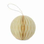 HARMOBAUBLE - Opvouwbare kerstbalhanger - Beige HARMOBAUBLE - Opvouwbare kerstbalhanger - Beige