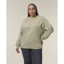 Radder 2.0 - Het unisex oversized crewneck sweatshirt - Stone (XXS)