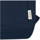 Joey 15,6 inch GRS gerecyclede canvas antidiefstal laptoprugzak 18 l - Marineblauw