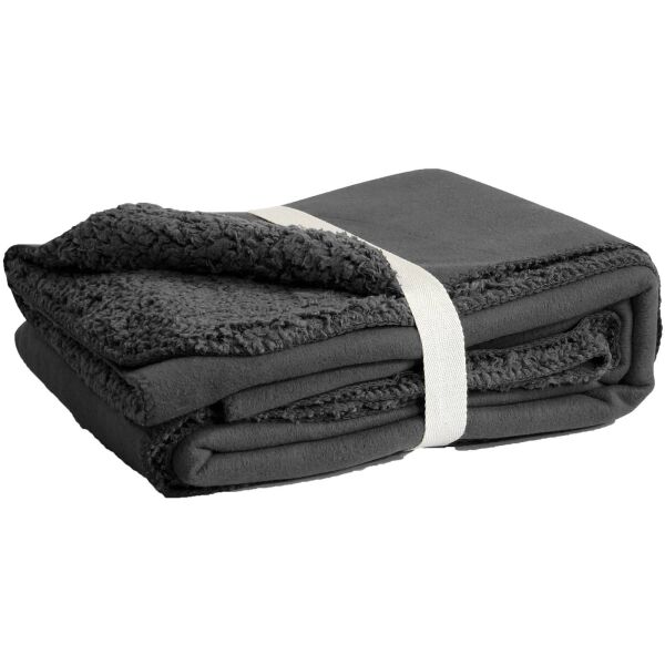 Citizen Green Recoon gerecyclede dubbellaags gelamineerde deken - 120 x 150 cm - Donkergrijs Citizen Green Recoon gerecyclede dubbellaags gelamineerde deken - 120 x 150 cm - Donkergrijs