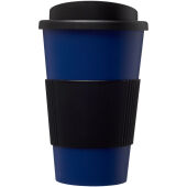Americano® 350 ml geïsoleerde beker met grip - Blauw/Zwart Americano® 350 ml geïsoleerde beker met grip - Blauw/Zwart
