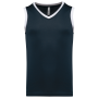 Basketbalshirt voor kinderen Navy / White 4/6 jaar