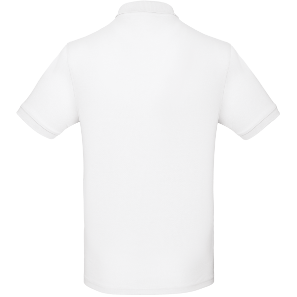 Men's organic polo shirt White S Men's organic polo shirt White S