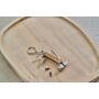 Sleutelhanger Heinrich | Bamboe | Multitool - bruin Sleutelhanger Heinrich | Bamboe | Multitool - bruin