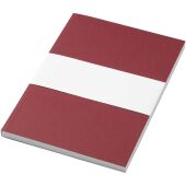 Novella Austen A5 notitieboek met zachte kaft, 100 vellen - Rood - 100 pages