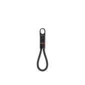 Nordic Drift Everest USB-C 60W snellaadkarabijnkabel, zwart