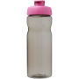 H2O Active® Eco Base 650 ml sportfles met kanteldeksel - Charcoal/Magenta