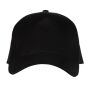 5 PANEL CAP, BLACK/BLACK, One size, BLACK&MATCH