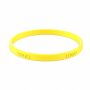 Gepersonaliseerde siliconen armbanden (5mm breed) Gepersonaliseerde siliconen armbanden (5mm breed)