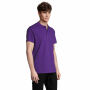 SPRING II - SPRING II HEREN Polo 210g - XL - Donker Paars