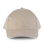 Orlando - 6 panel cap Beige / White One Size Orlando - 6 panel cap Beige / White One Size