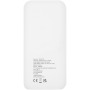 Electro 20.000 mAh recycled plastic power bank - White