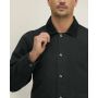 Chore Jacket - De unisex jas van katoencanvas - G. Dyed Black (XL)