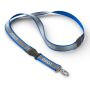 Afneembare polyester keycord met reflecterende overlay