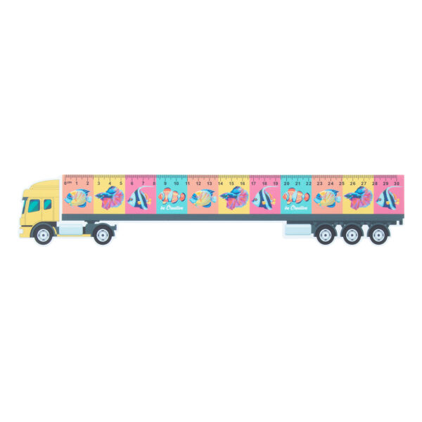 Trucker 30 - liniaal van 30 cm, vrachtwagen