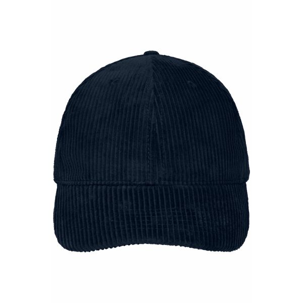 6 Panel Corduroy Cap Organic Cotton navy one size 6 Panel Corduroy Cap Organic Cotton navy one size
