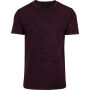 Acid Washed Tee berry black S