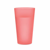 FESTA LARGE - Herbruikbare event beker 500ml - Transparant Rood