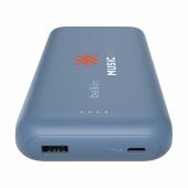 Belkin BoostCharge PowerBank 20K Integrated Cable - blauw