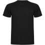 Montecarlo sportshirt met korte mouwen voor heren - Zwart - M