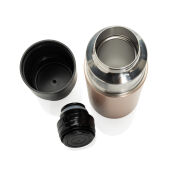 Thermocup RCS recycled geisoleerde fles met beker 500ml, brons Thermocup RCS recycled geisoleerde fles met beker 500ml, brons
