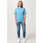 IQONIQ Bryce gerecycled katoen t-shirt, tranquil blue (S)