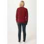 Iqoniq Zion gerecycled katoen sweater, bordeauxrood (XXS)