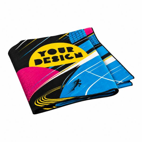 Custom-made sport handdoek 50 x 100 (full colour) met 200gsm Custom-made sport handdoek 50 x 100 (full colour) met 200gsm