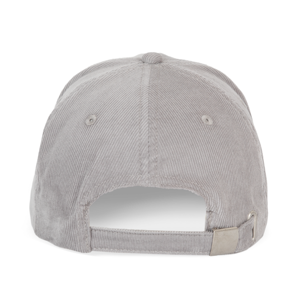 Fluwelen pet met laag profiel Chill Grey One Size Fluwelen pet met laag profiel Chill Grey One Size