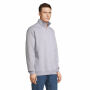 CONRAD - CONRAD Sweater met Rits - L - Grijs Gemêleerd 2